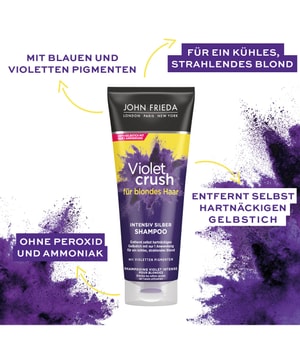 JOHN FRIEDA Violet Crush Intensiv Silber Haarshampoo-250 ml