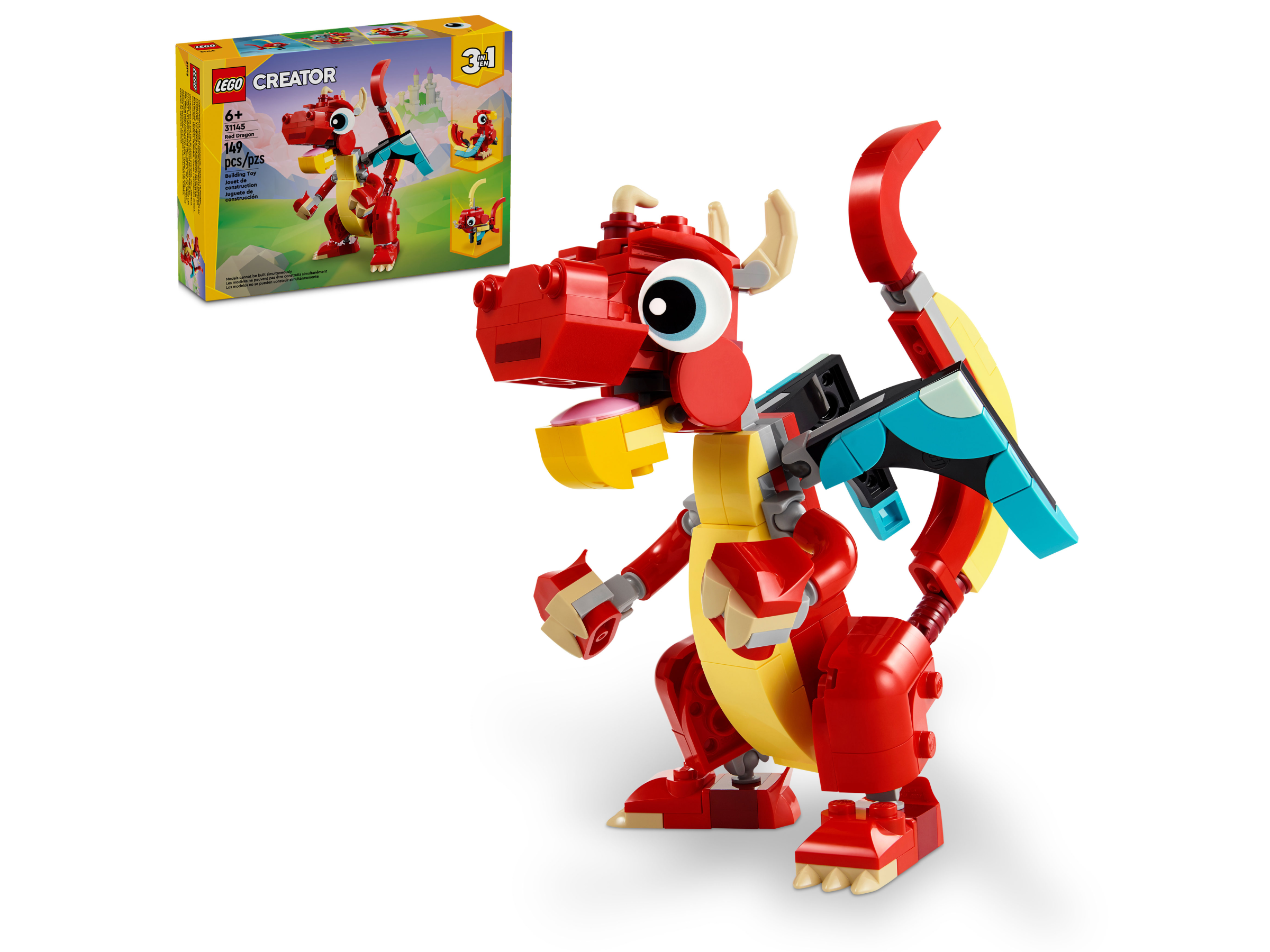 Roter Drache 31145