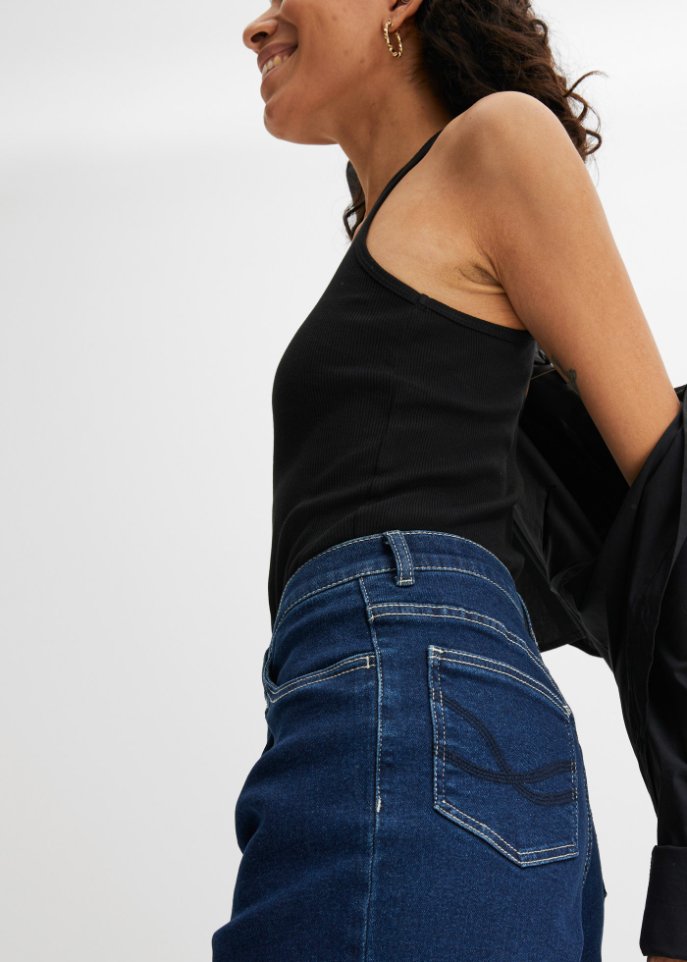 Stretch-Jeans, Barrel Shape