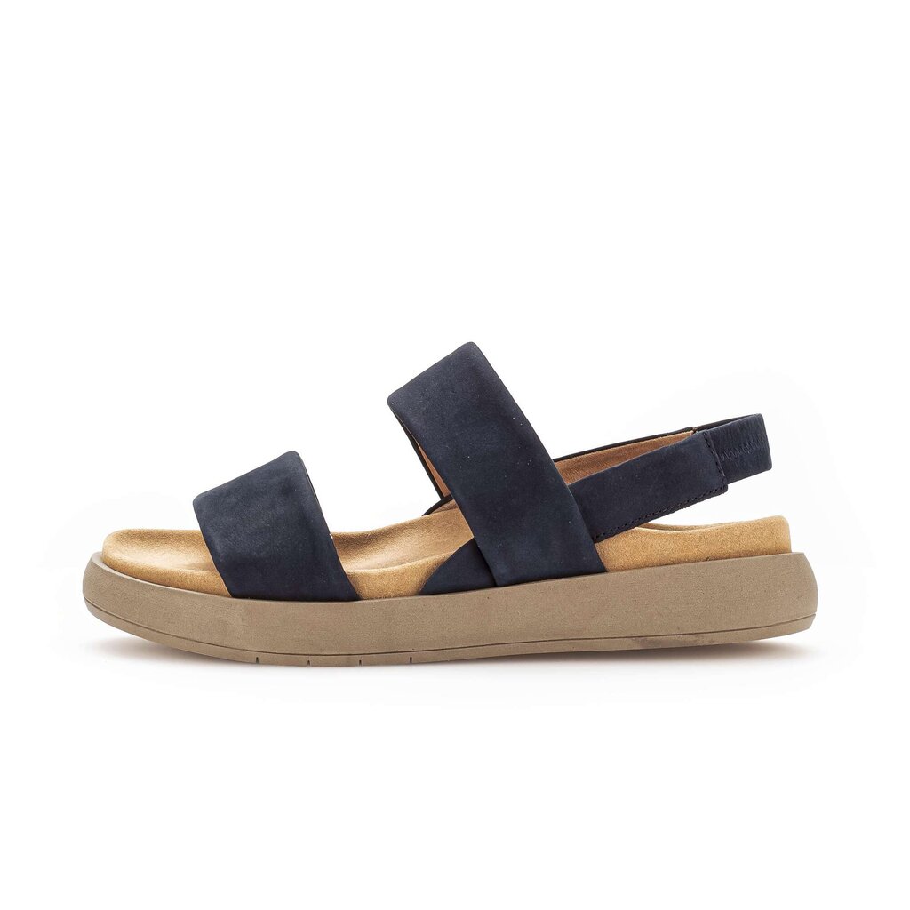 Gabor fashion Plateau Sandale blau