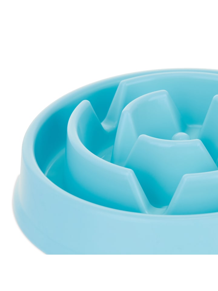 relaxdays 2 x Anti Schling Napf in Blau - 400 ml günstig kaufen onesize