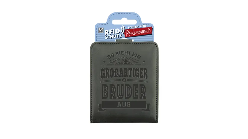 H&H Echte Kerle Portemonnaie Bruder