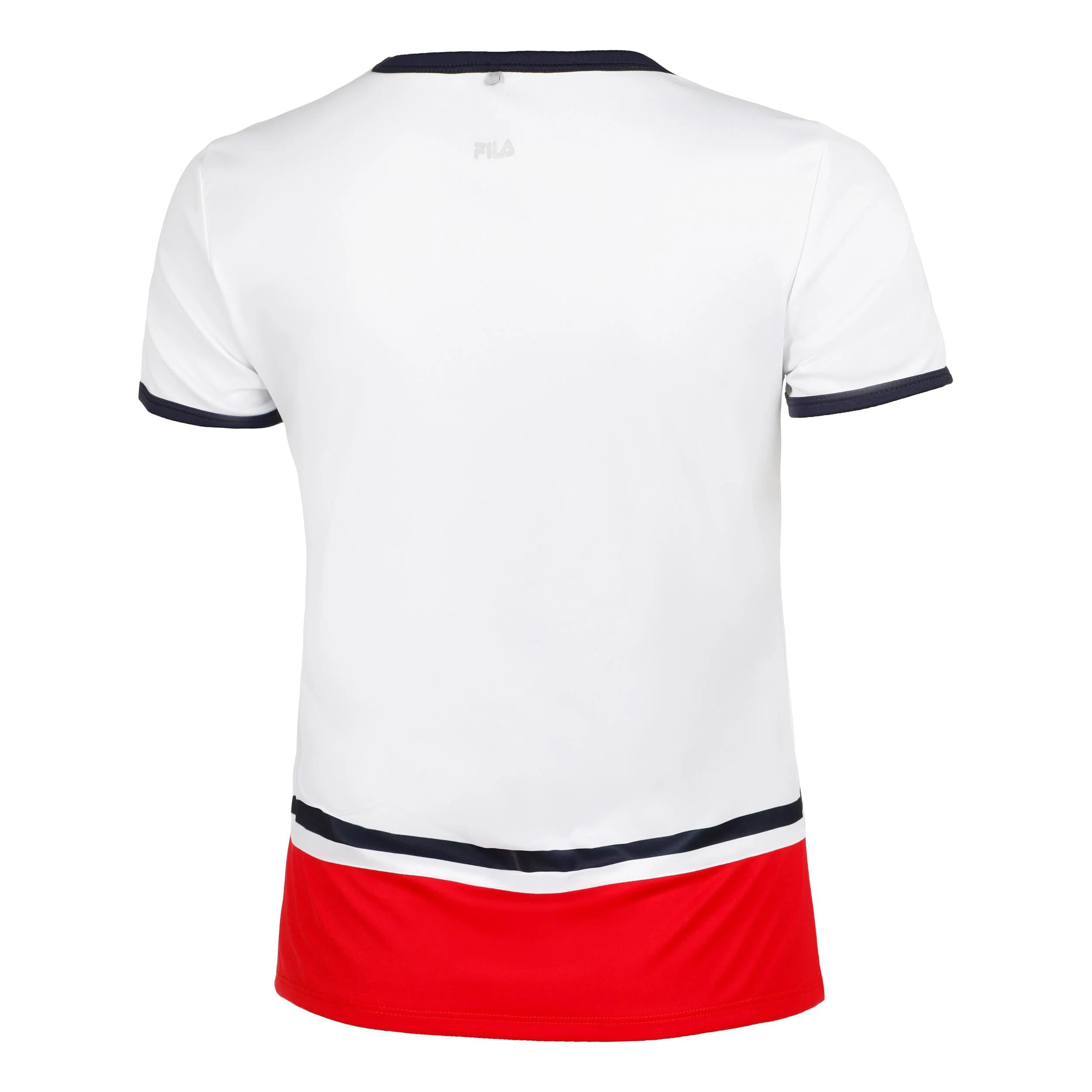 Elisabeth T-Shirt Damen - Weiß, Rot