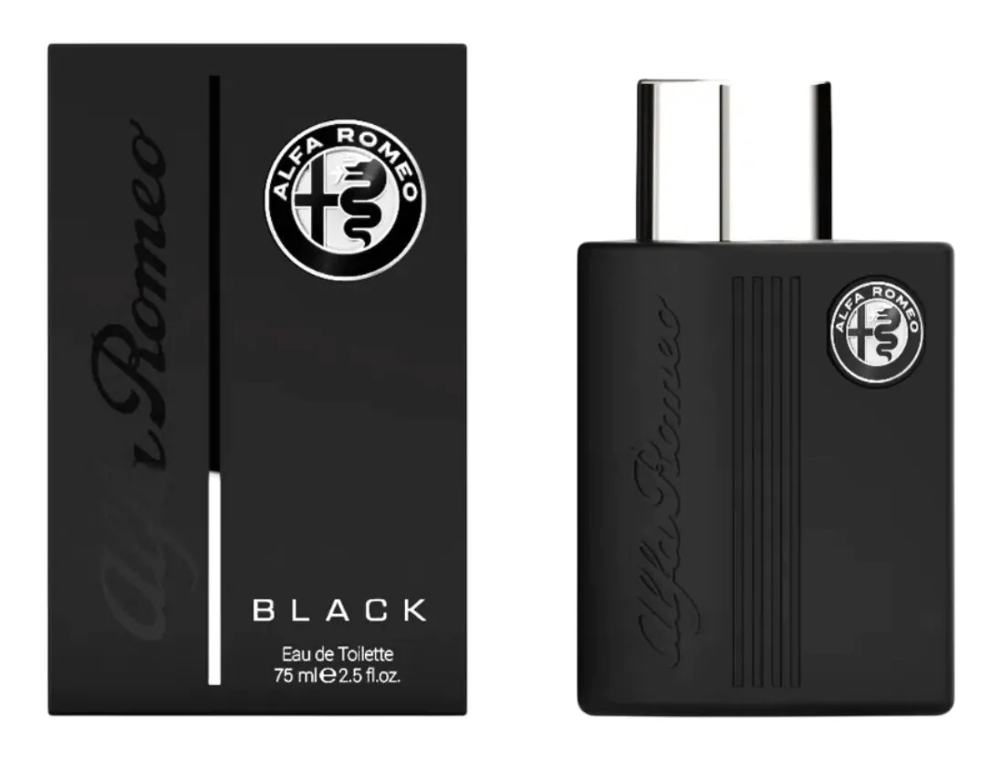 Alfa Romeo Black Eau de Toilette για άνδρες, 75 ml