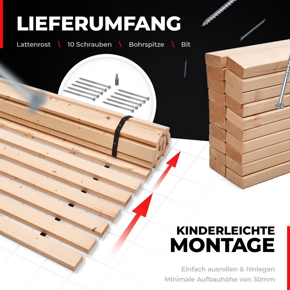 Rollrost Wikinger Kraft Schorsch bis 500kg, TUGA-Holztech