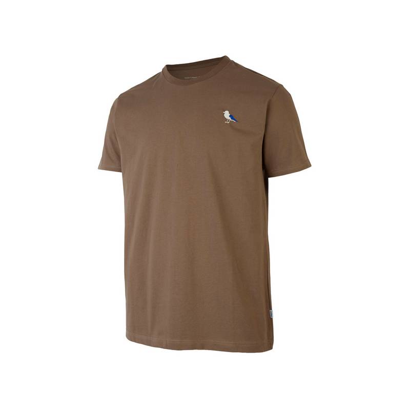 Cleptomanicx Embro Gull T-Shirt Herren