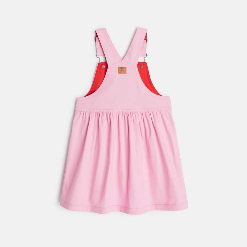 Robe salopette bébé fille rose Catimini