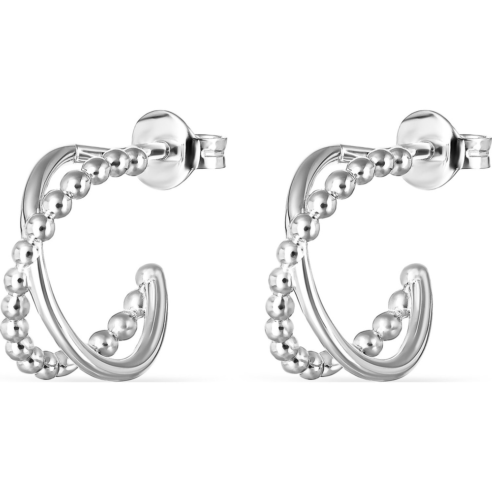 FAVS Créoles 925 Argent Boucles d'oreilles