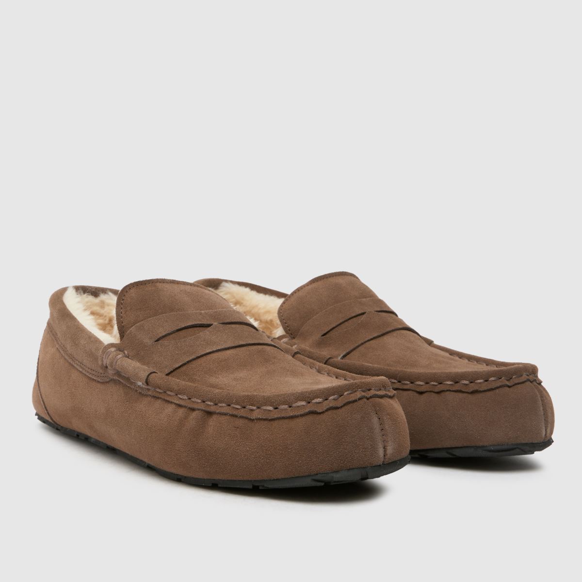 Schuh Stefan – Mockamockasiner i taupe
