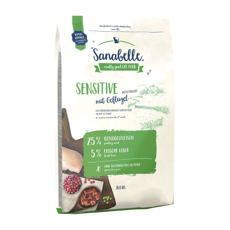 Sanabelle Trockenfutter Sanabelle Sensitive Geflügel 10 kg