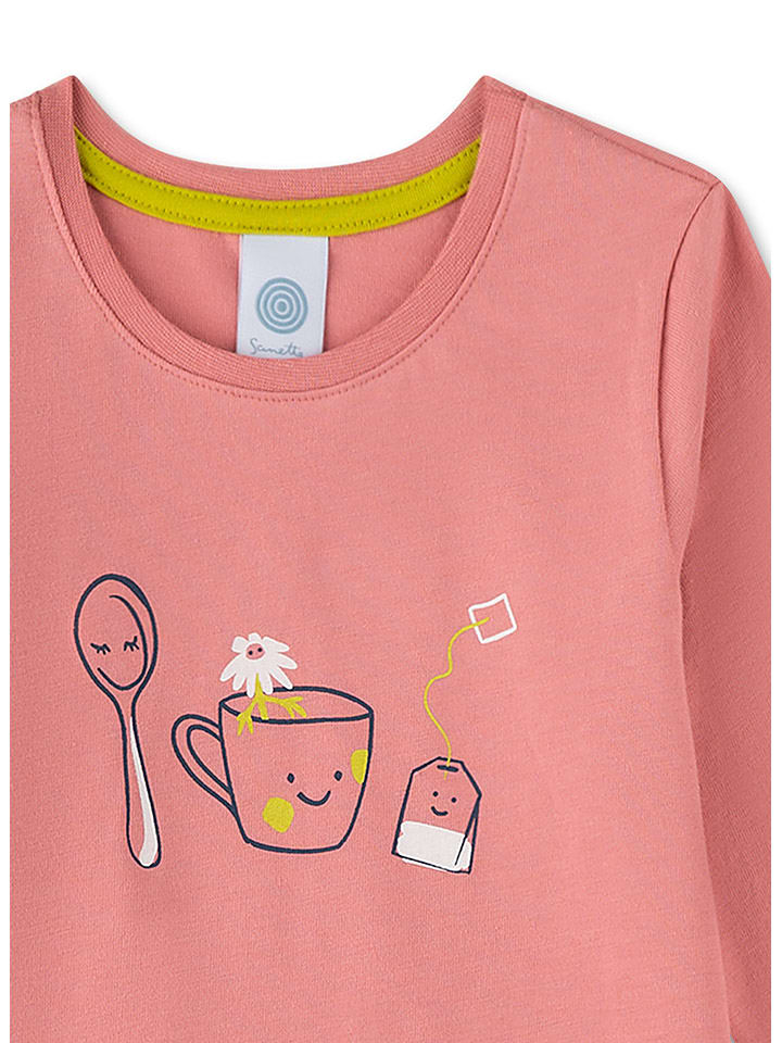 Sanetta Pyjama in Rosa/ Dunkelblau günstig kaufen