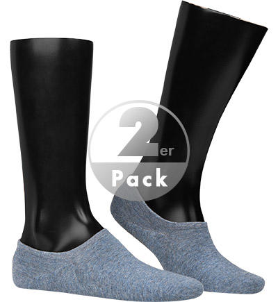 Tommy Hilfiger, Sneakersocken, Baumwolle, rauchblau
