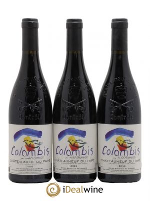 Châteauneuf-du-Pape Colombis Domaine Saint-Préfert  2016 - Lot de 3 Bouteilles
