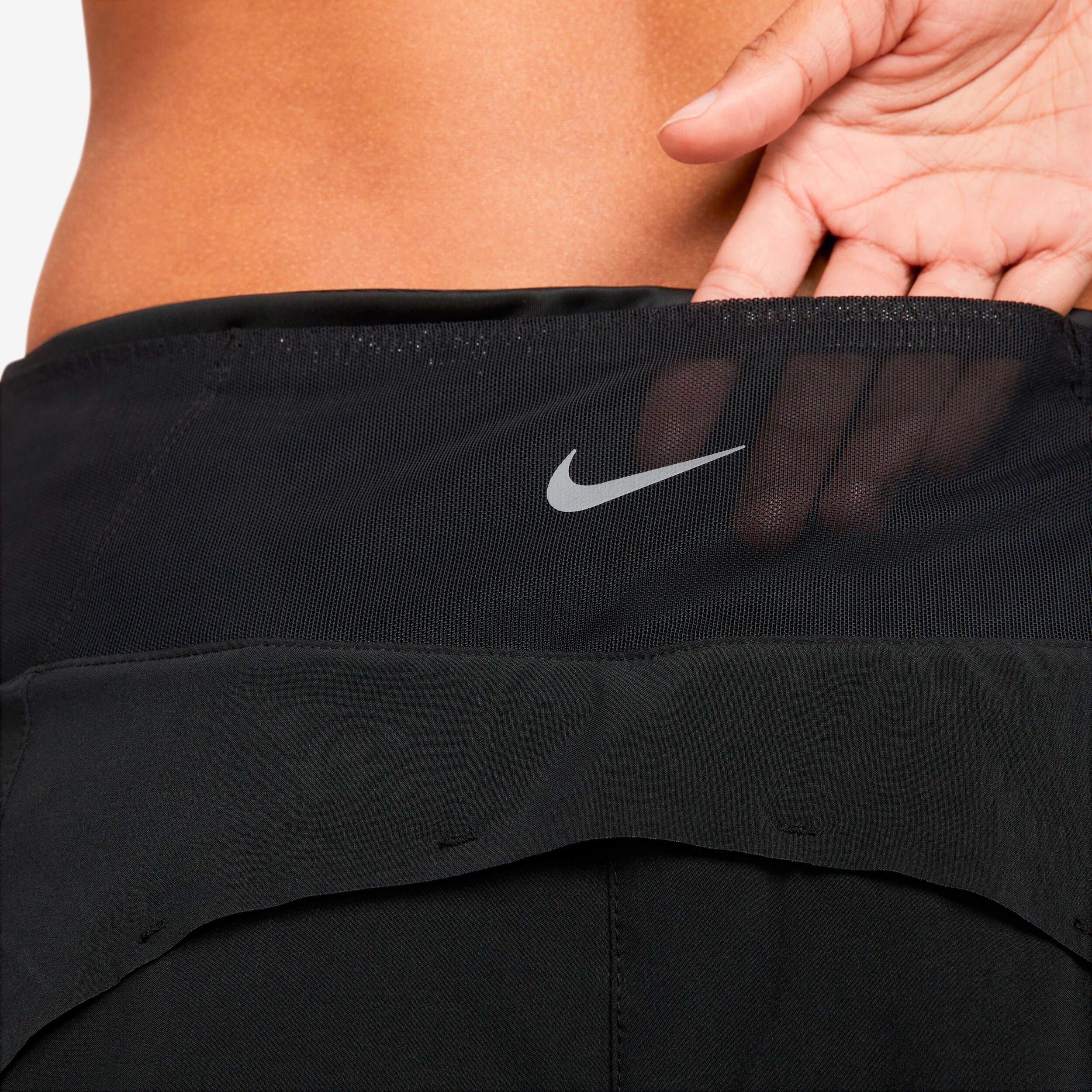 Dri-Fit Swift Mid-Rise 3in 2in1 Shorts Damen - Schwarz