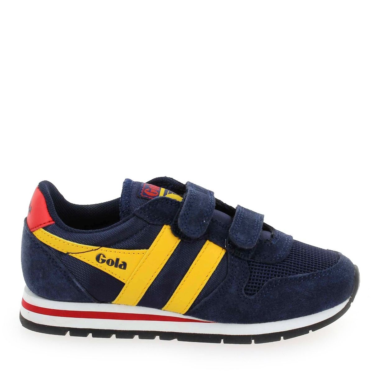 Gola  DAYTONA VELCRO CKA159 - Marine Jaune