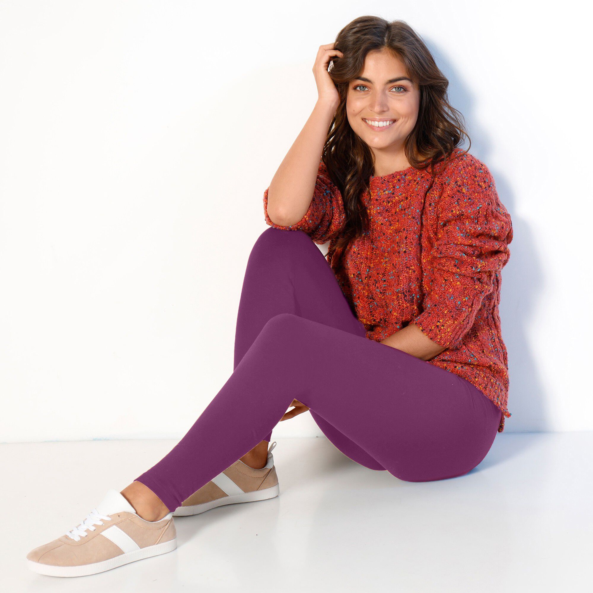 Legging taille haute spécial froid, molleton intérieur gratté