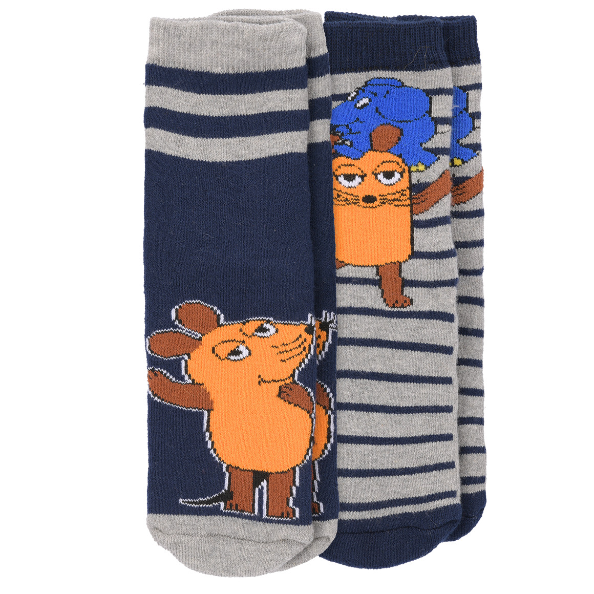 2 Paar Die Maus Stoppersocken im Set