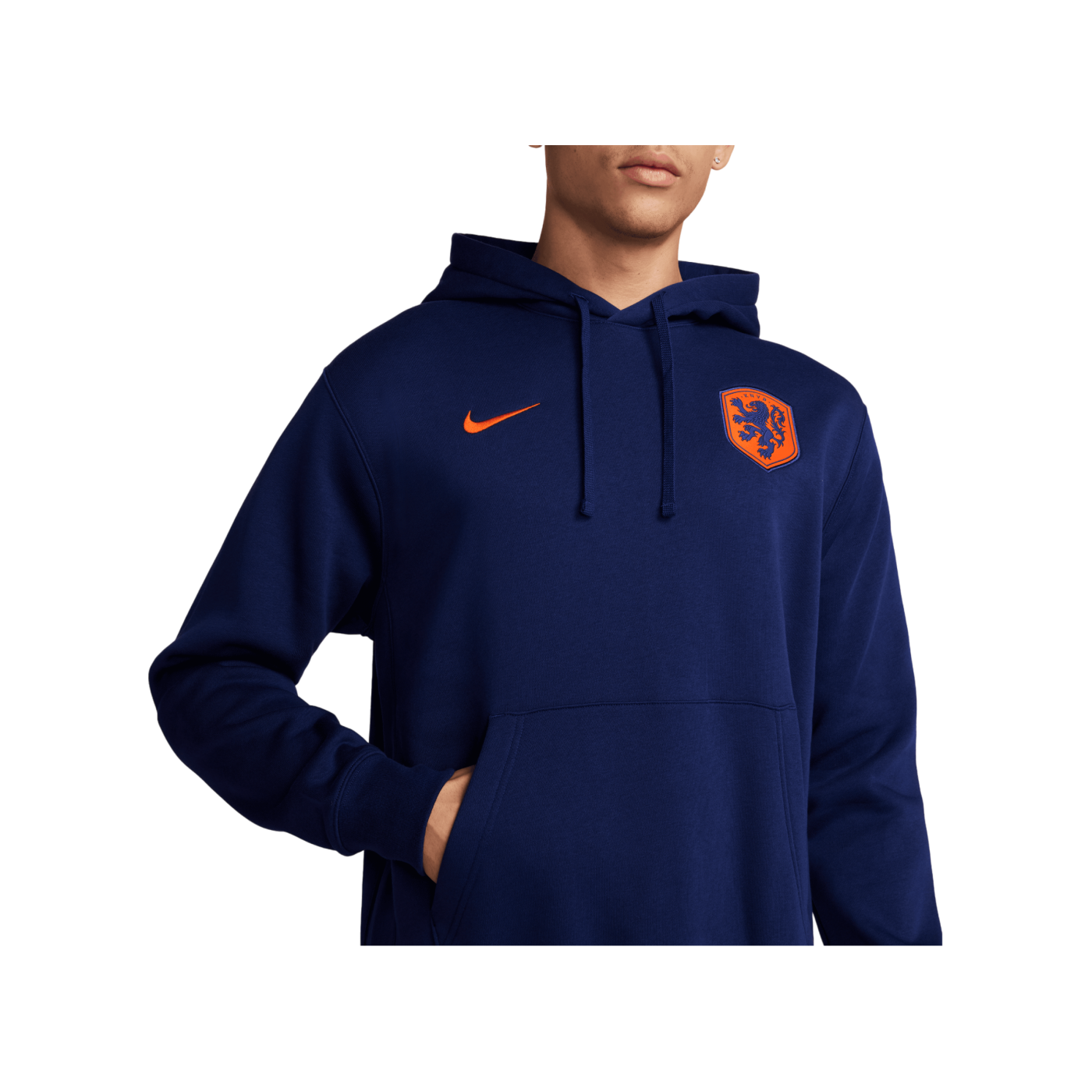 Nike Niederlande Club Hoody EM 2024 Blau F492