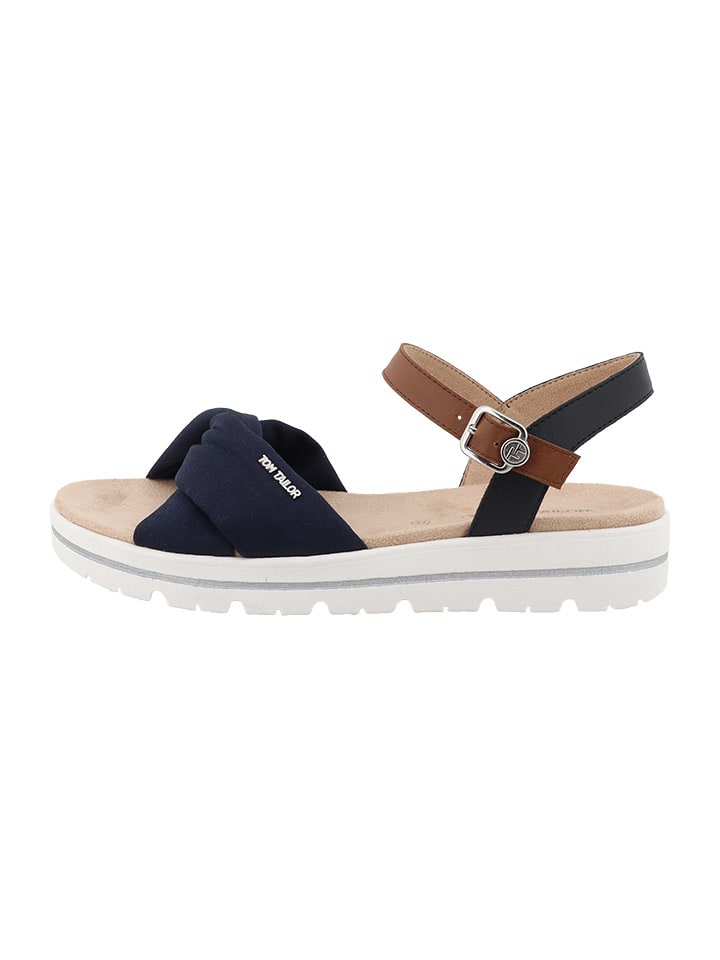 Tom Tailor Sandale in Dunkelblau günstig kaufen