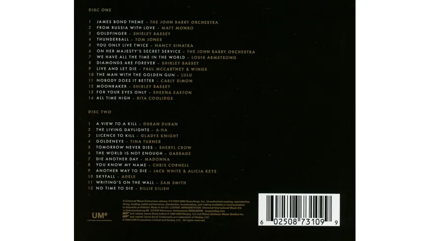 The Best Of Bond...James Bond