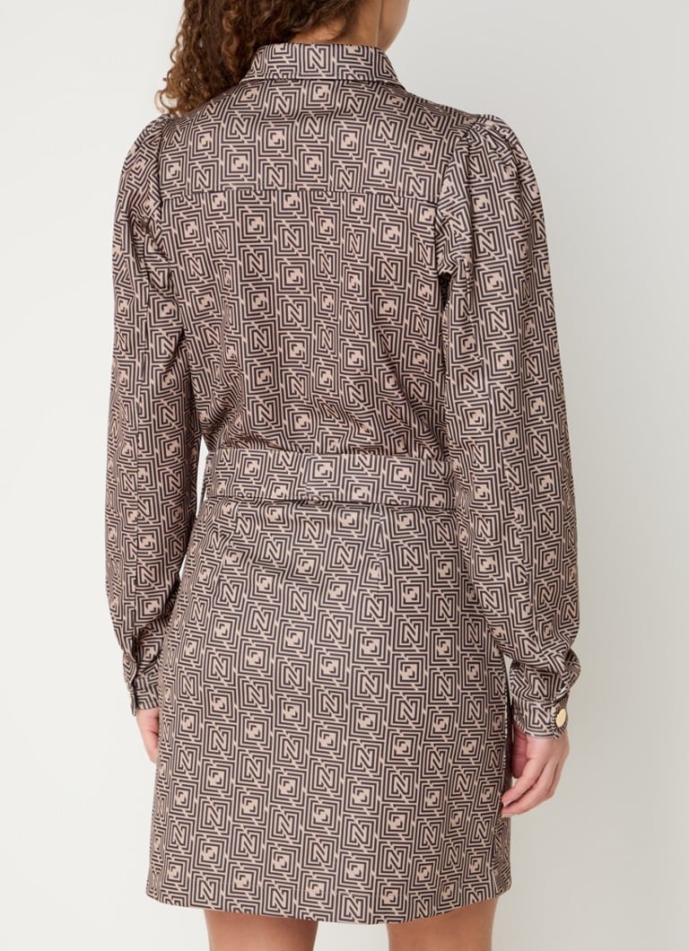 Mini blúzkové šaty NIKKIE Huesca