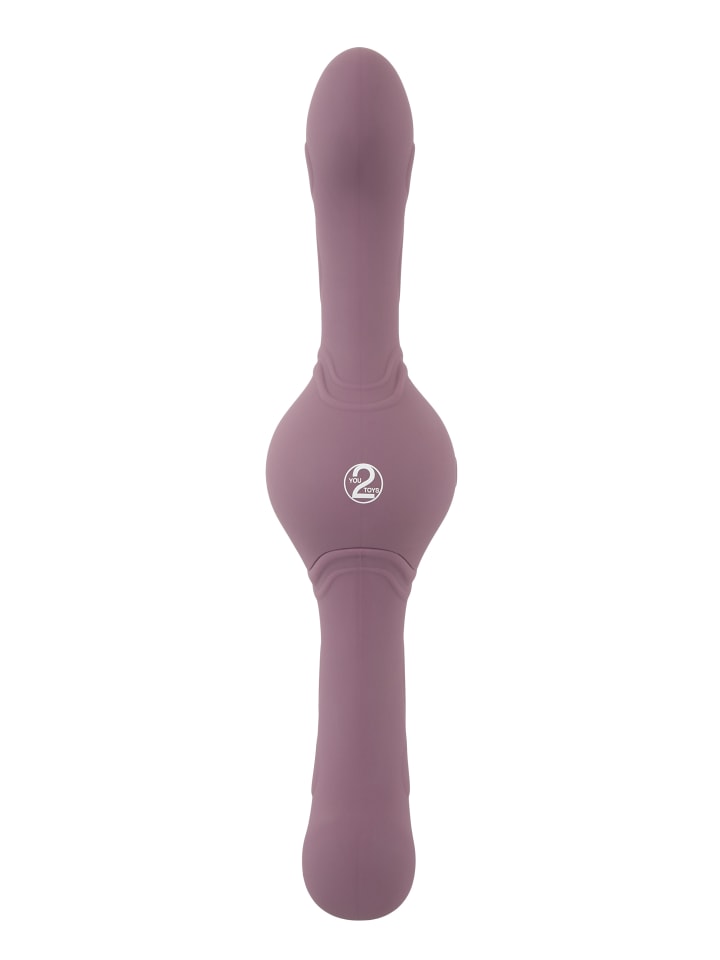 You2Toys Doppelvibrator Turbo Shaker Double Lover in lila günstig kaufen 30 cm