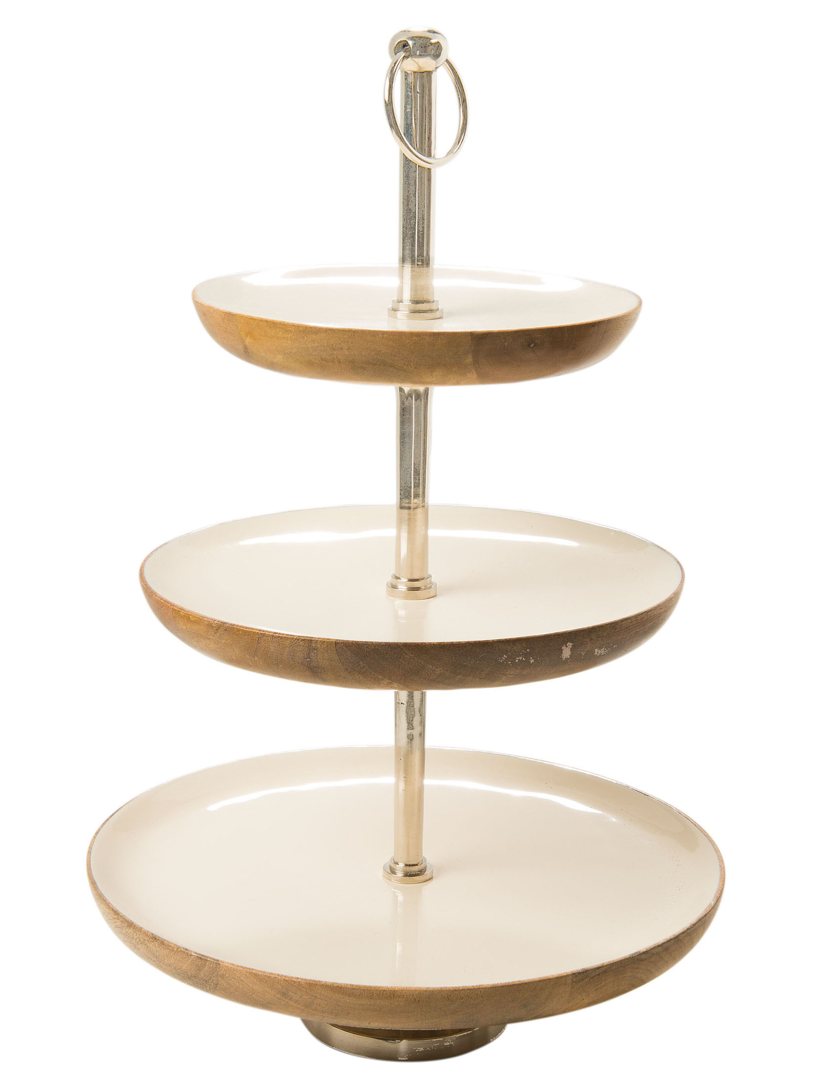 Cake Stand Deko-Etagere, Weiss