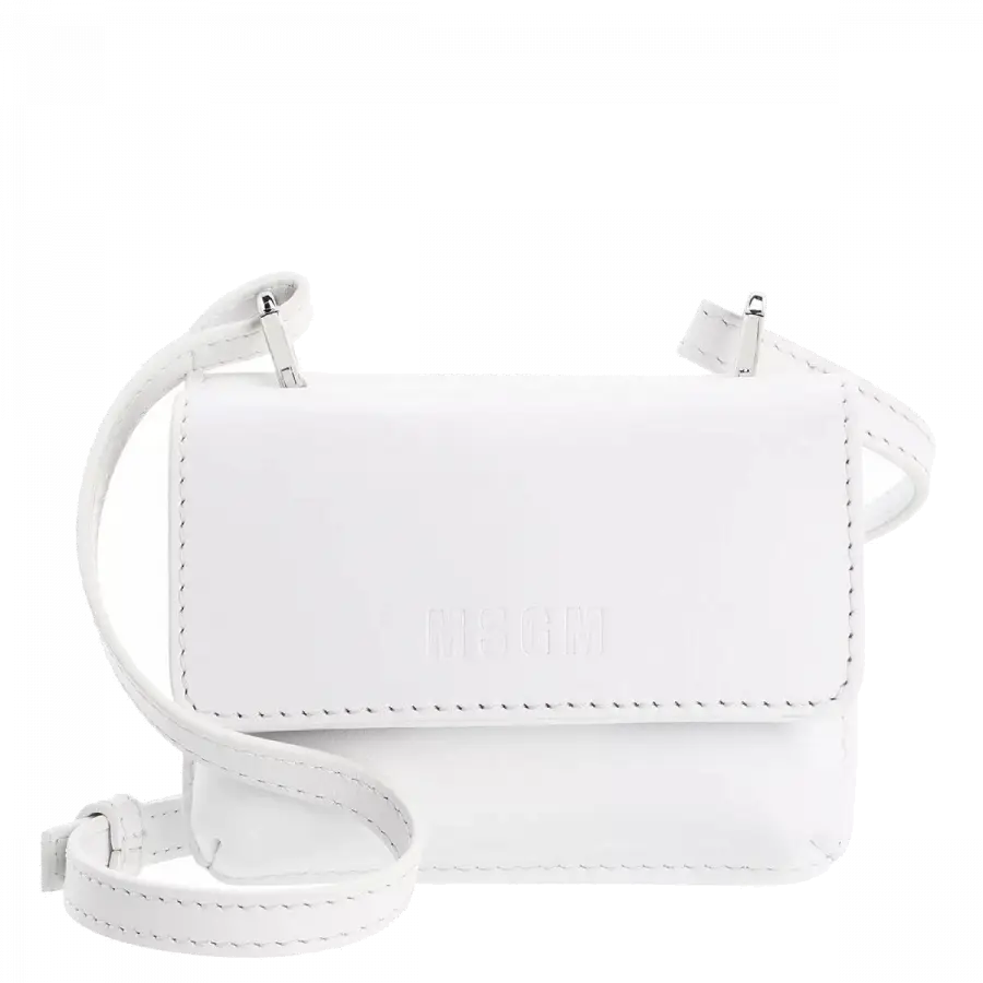 MSGM - Msgm Shoulder Bags Synthetisches Material White - weiß