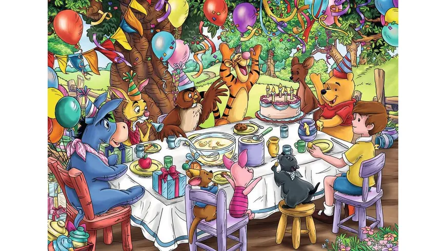 Ravensburger Puzzle - Winnie Puuh – 1000 Teile  Puzzle für Erwachsene und Kinder ab 14 Jahren