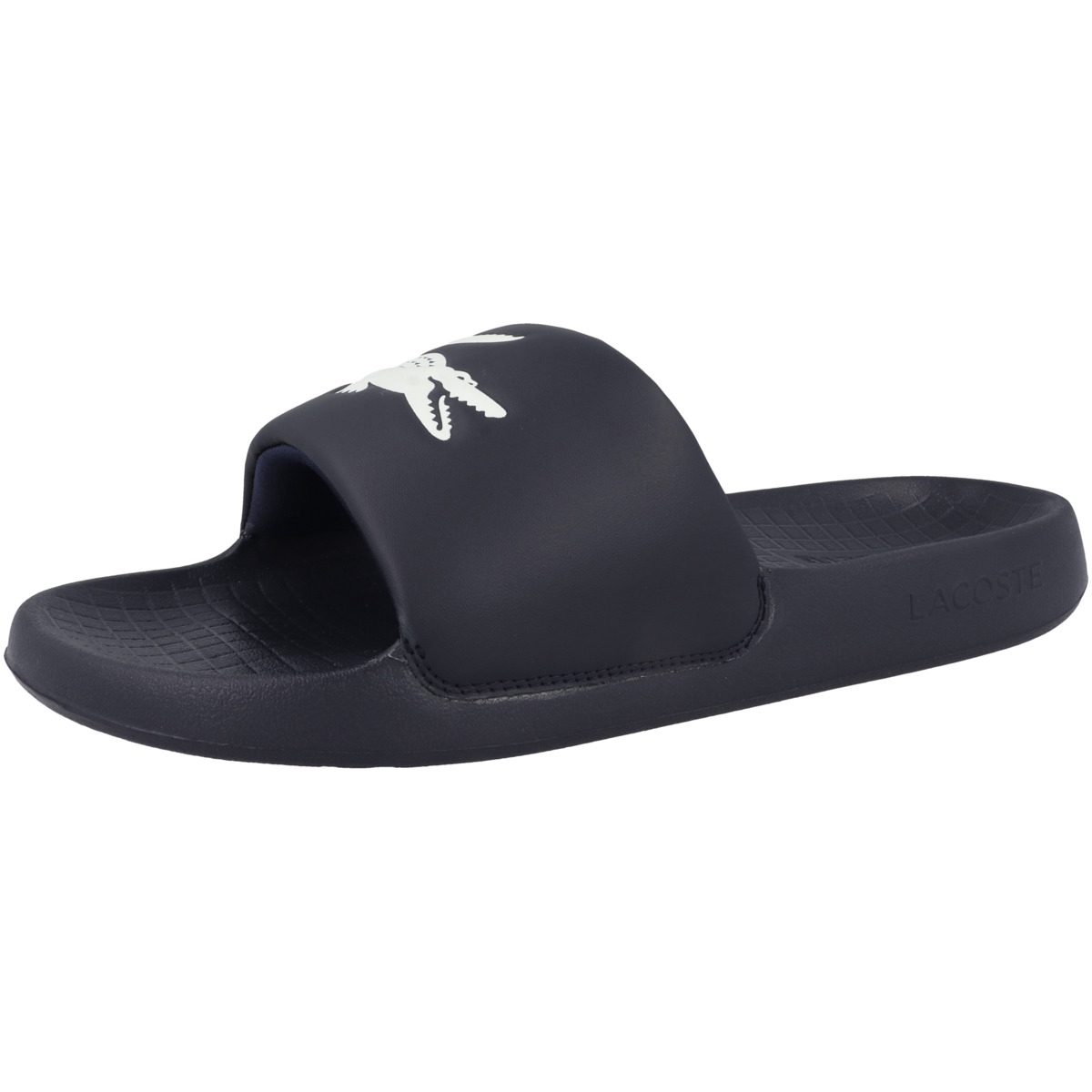 Lacoste Serve Slide 1.0 123 1 CMA Badelatschen dunkelblau