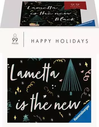 Puzzle 99 Teile - Lametta is the new Black