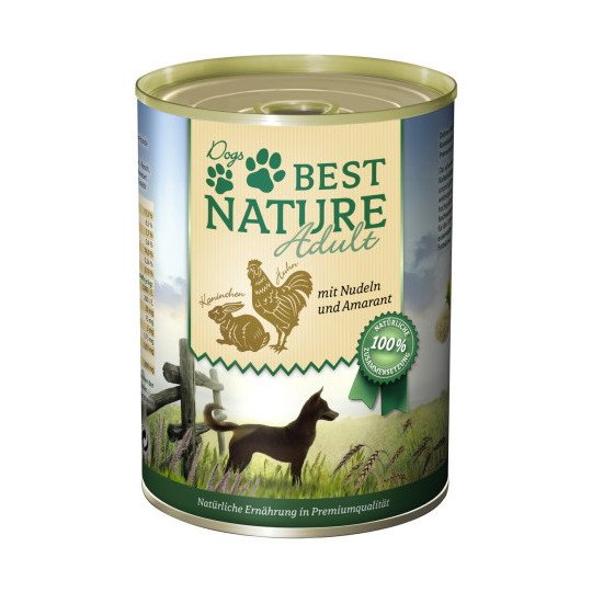 Best Nature Kaninchen & Huhn mit Nudeln & Amarant 400G