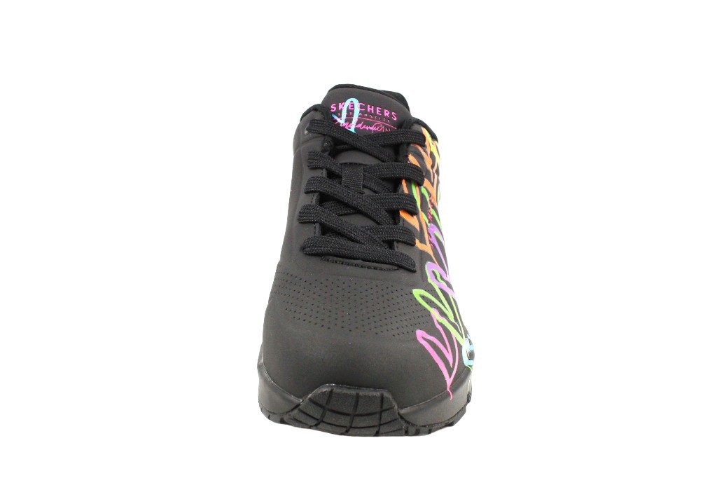 SKECHERS Freizeit Schnürer schwarz