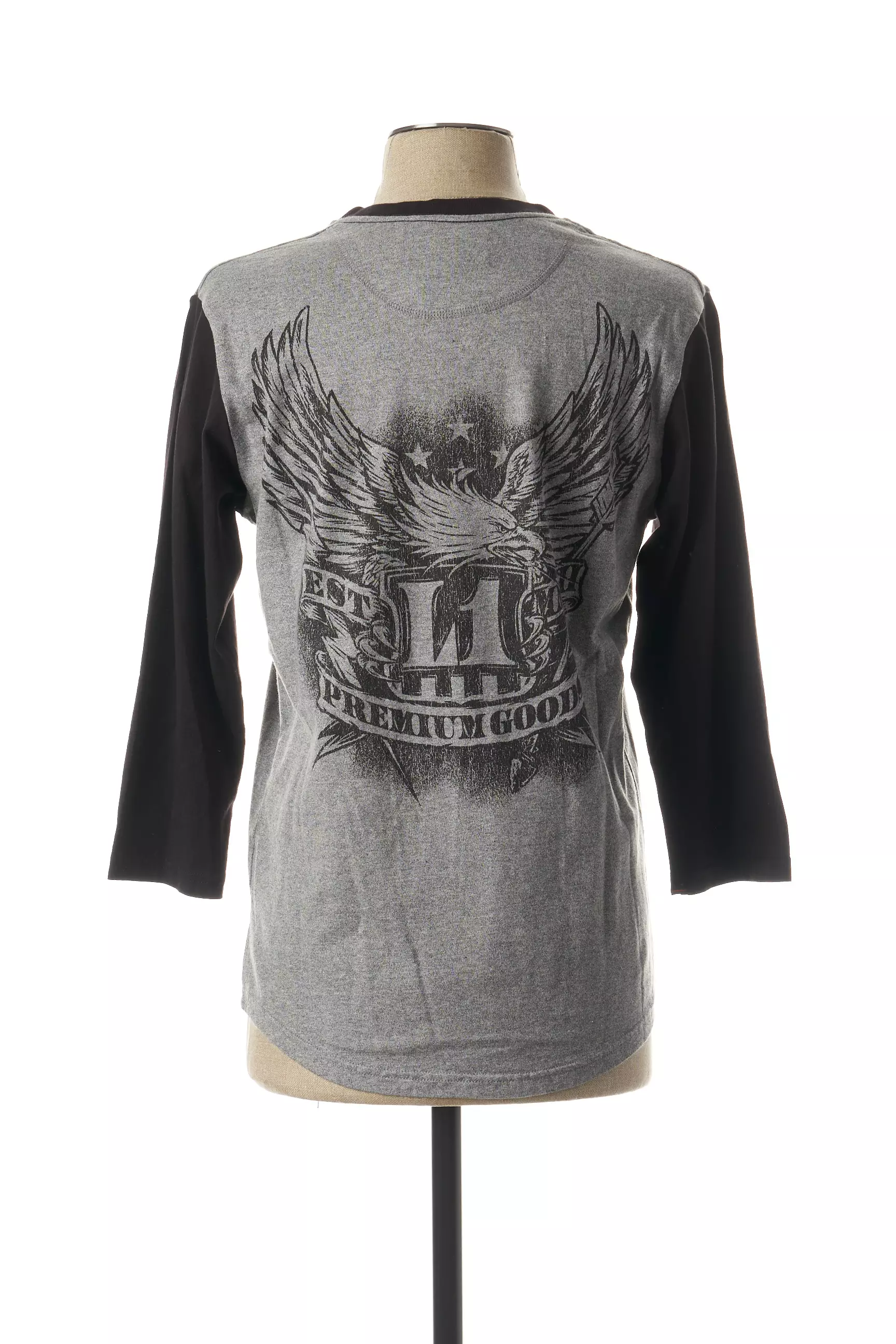 L1 Premium Goods Tshirts Femme couleur gris