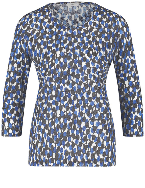 3/4 Arm Shirt mit Ausbrenner-Optik