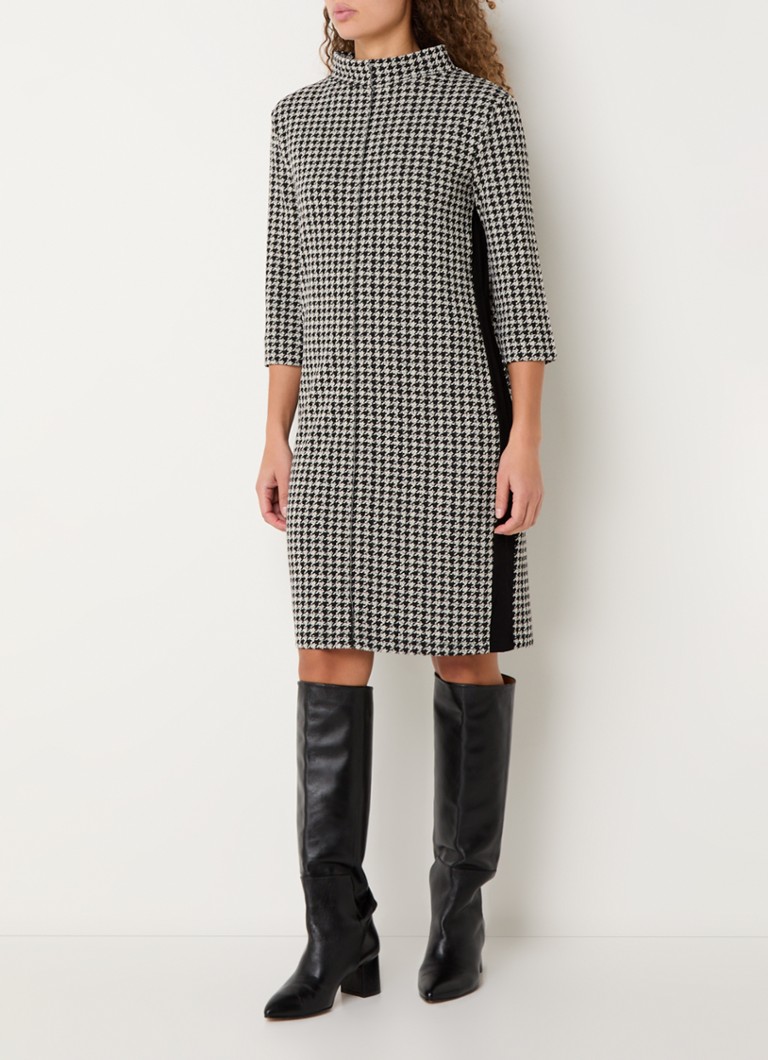 Abito a tunica corto con motivo pied de poule di Gerry Weber.
