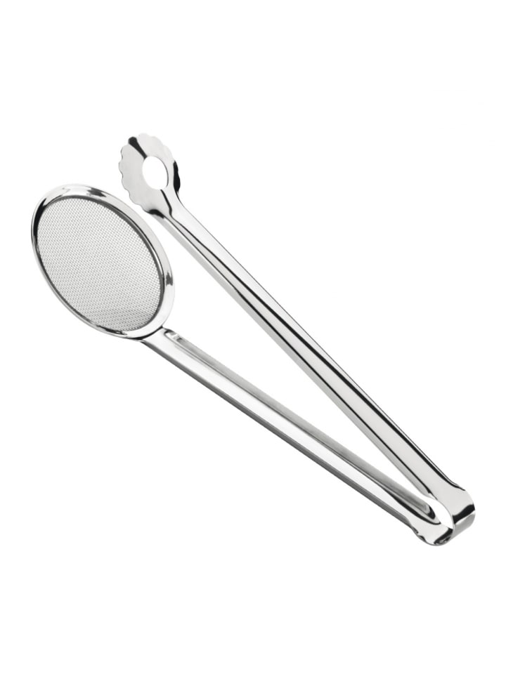 Tescoma Frittierzange GrandCHEF Durchmesser  10 cm in silber günstig kaufen 10 cm