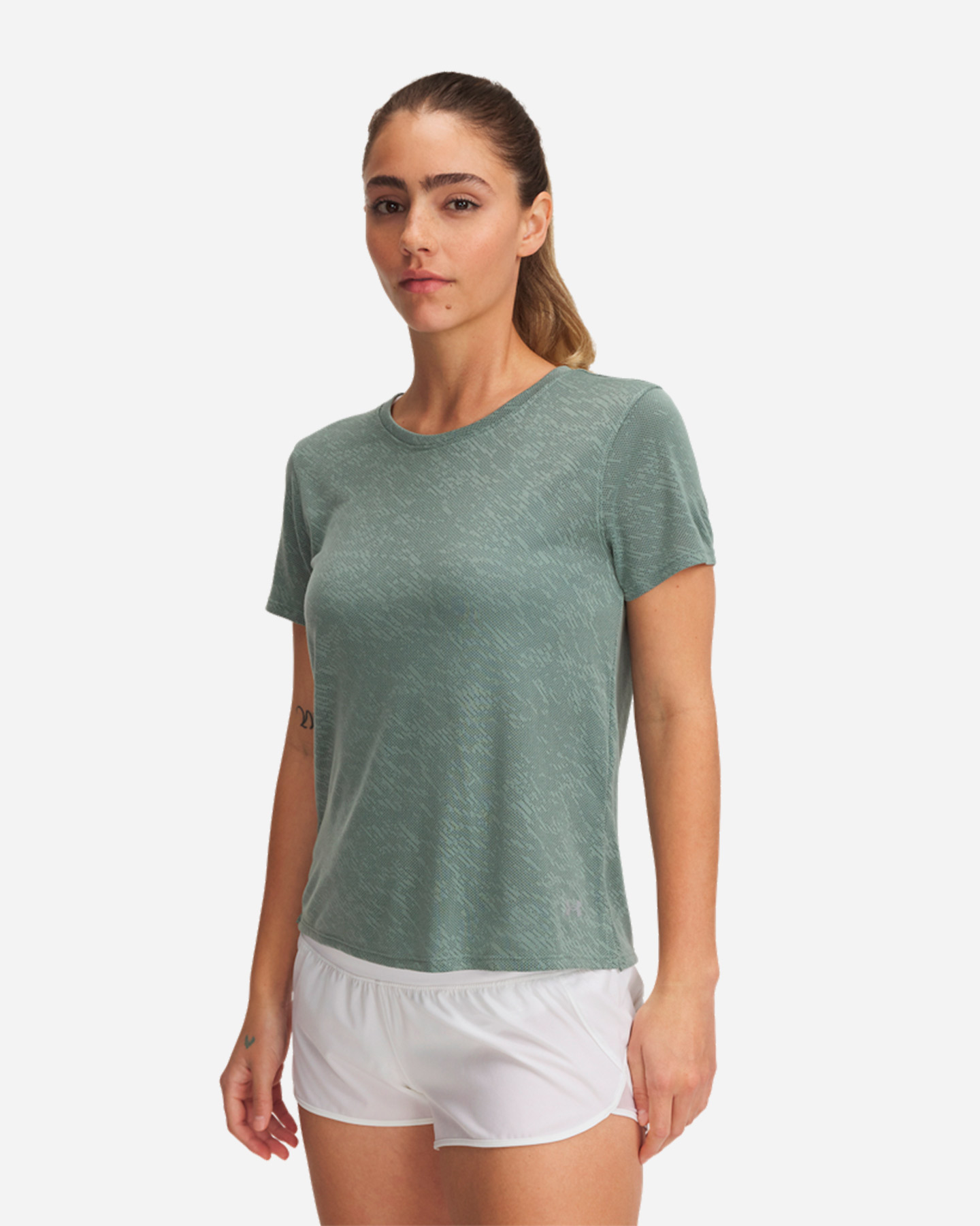 Bėgimo marškinėliai Under Armour Launch W 77-1386337-0348