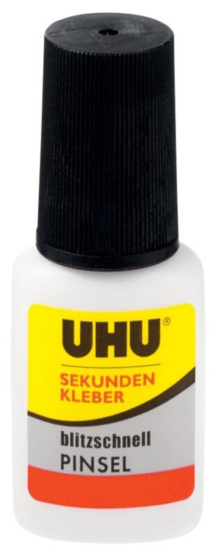 UHU Sekundenkleber Permanent Flüssig Transparent 5 g 45545