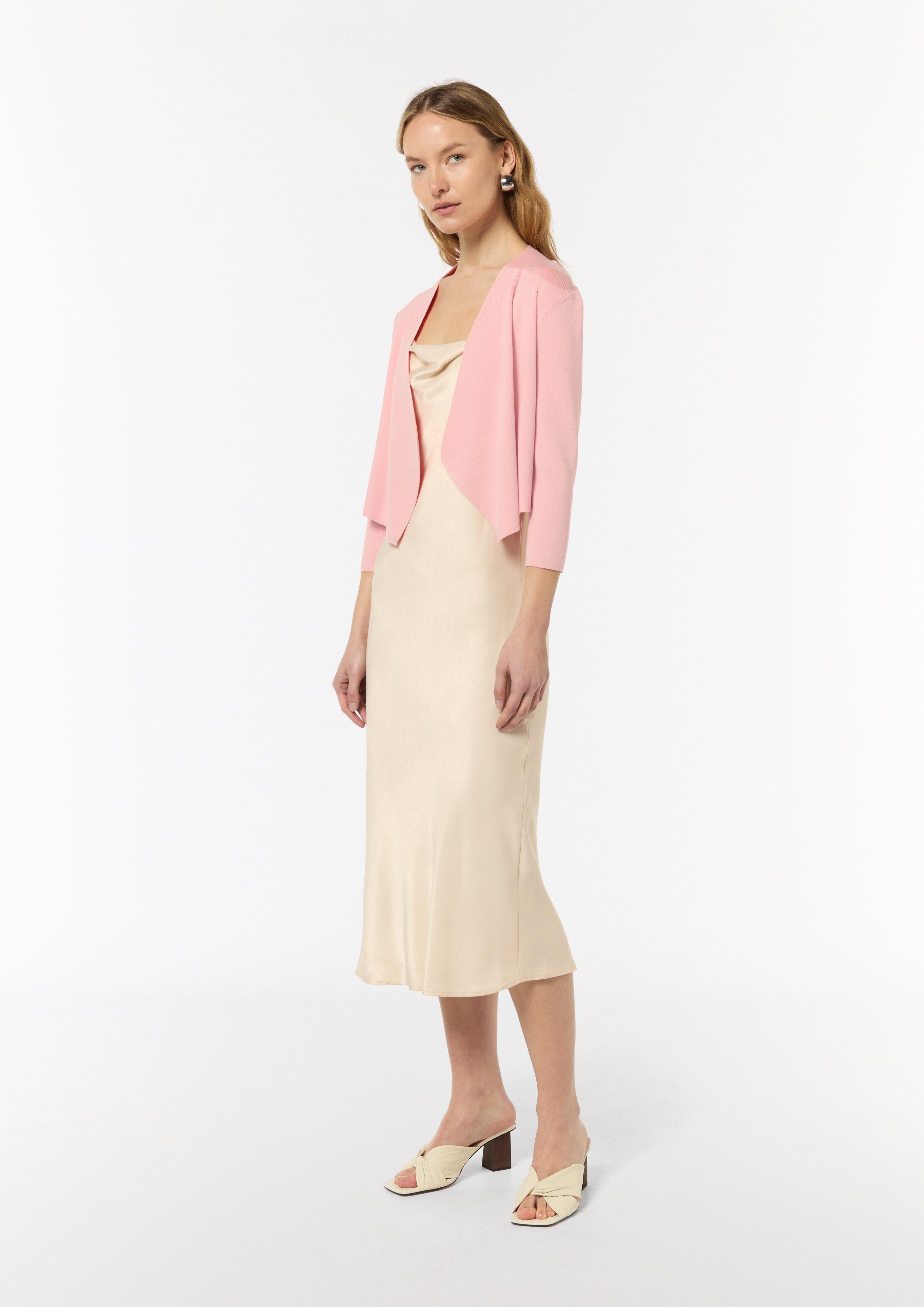 Cardigan aus Viskosemix - rosa
