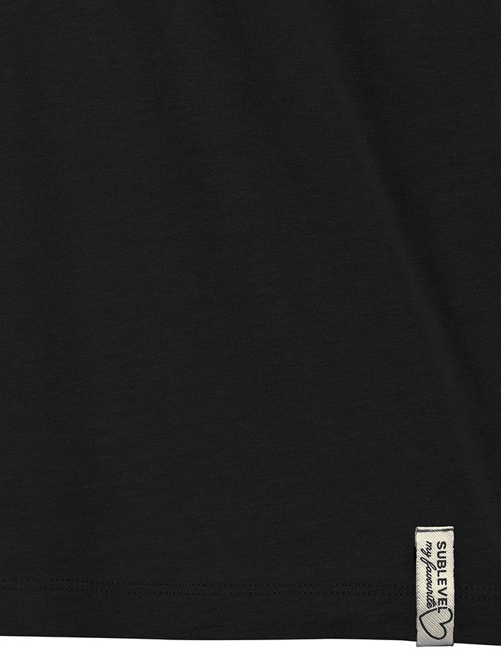 Sublevel 2er-Set: Shirts in Weiß/ Schwarz günstig kaufen