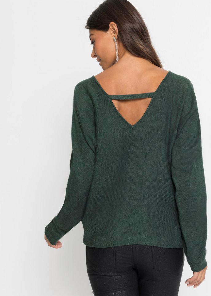 Pullover mit Perlen