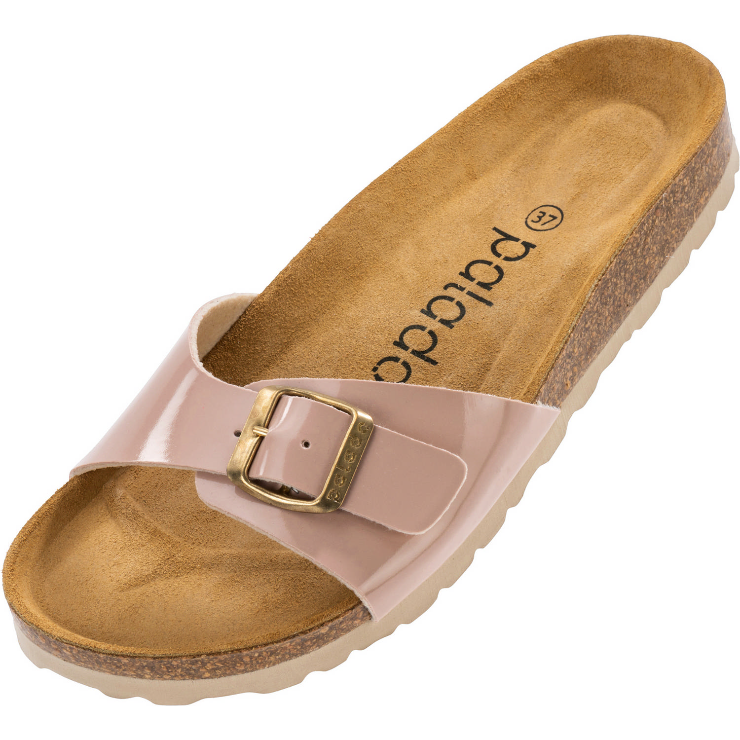 Palado Malta Lack, Pantoletten, Damen, Lack Creme Rosa
