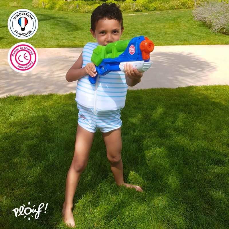 Maillot de bain flottant : Jules Blanc