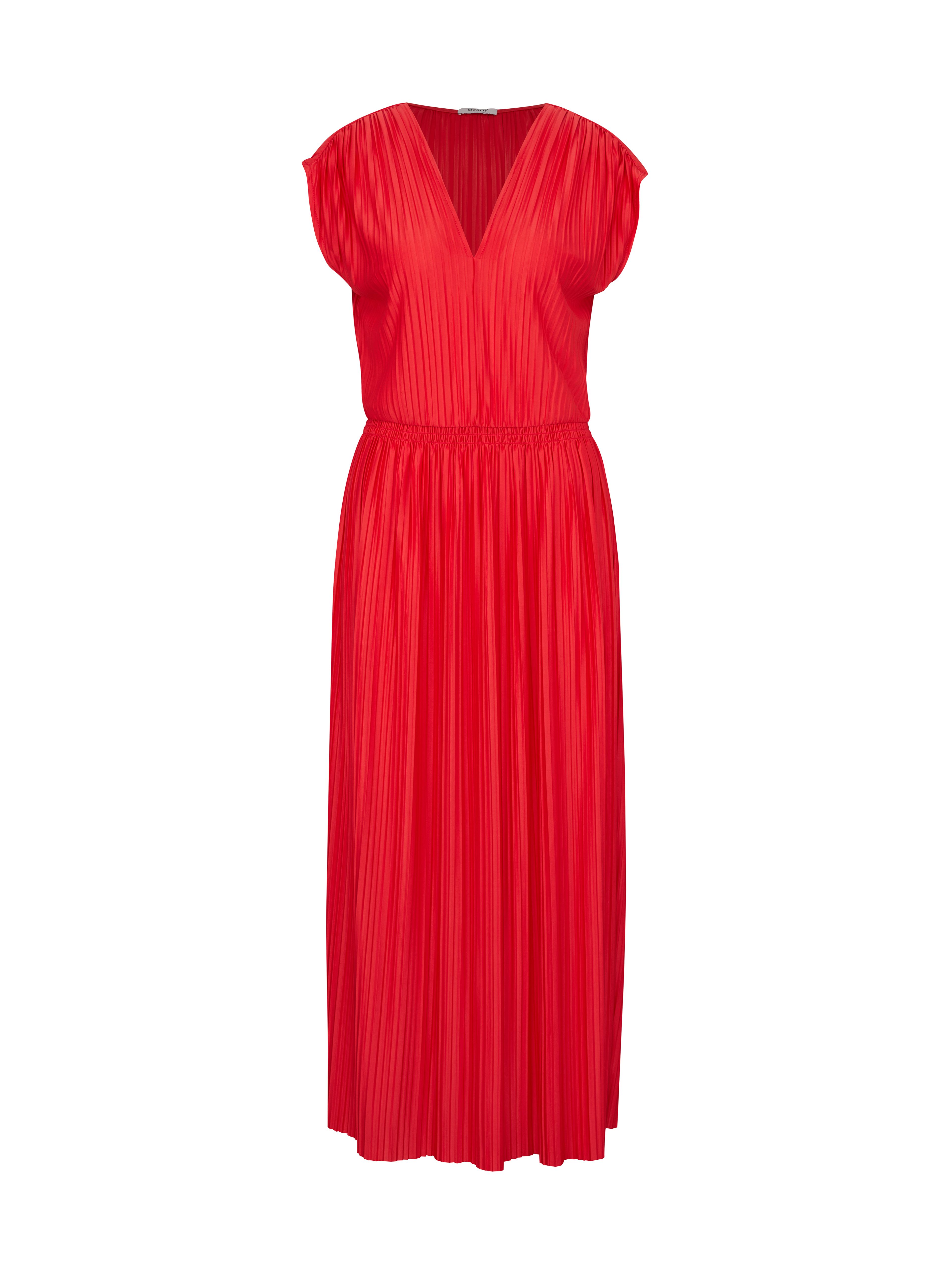 Rotes Damen-Midikleid ORSAY