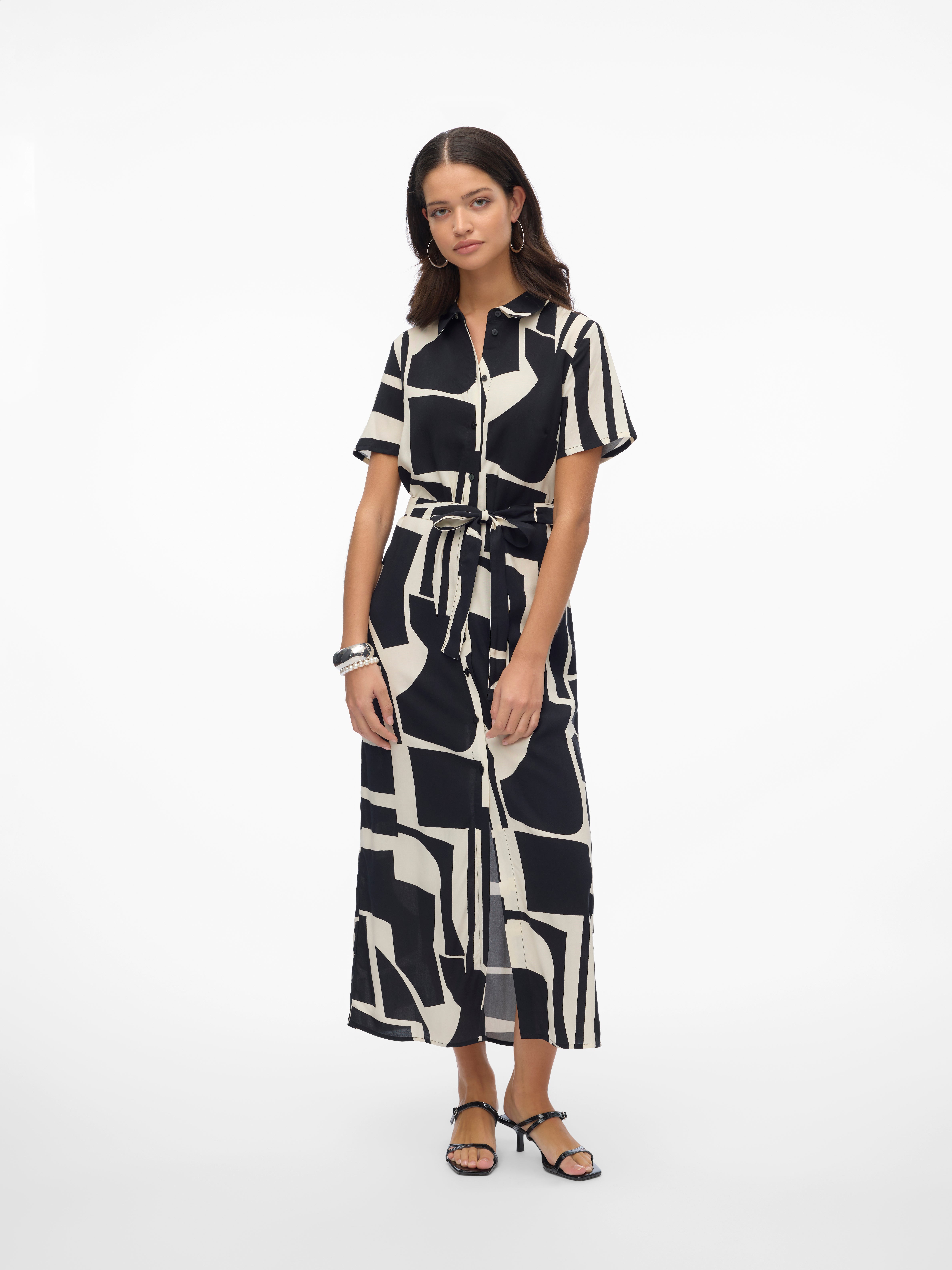 VMEASY Langes Kleid