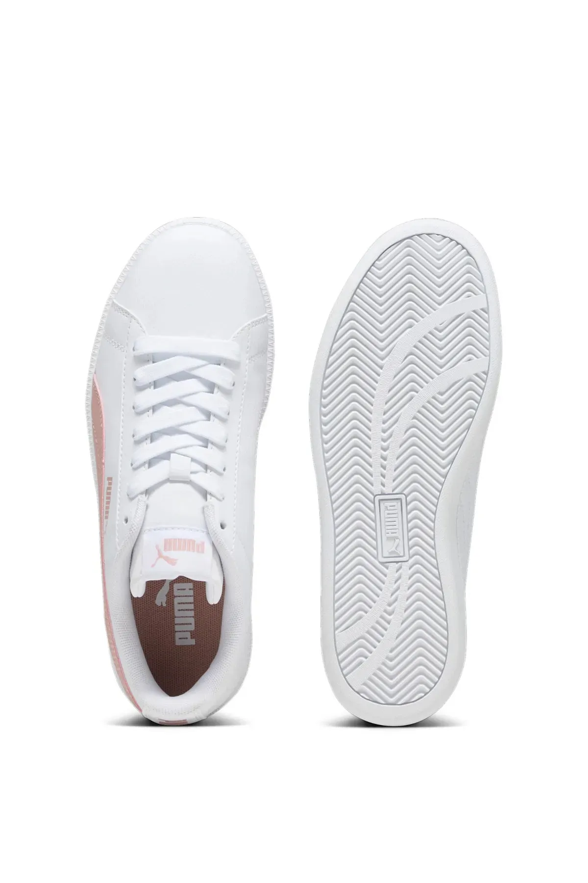 Puma  Up Unisex Sneakers372605-40 Weiß-Future Pink