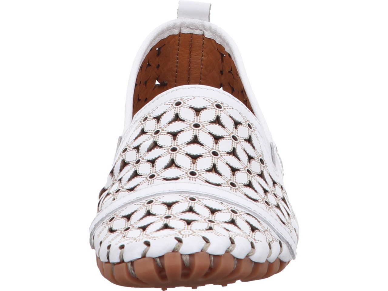 GEMINI Sportliche Slipper weiss