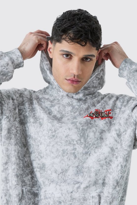 Oversize Hoodie mit lizenziertem Yugioh Pegasus Print