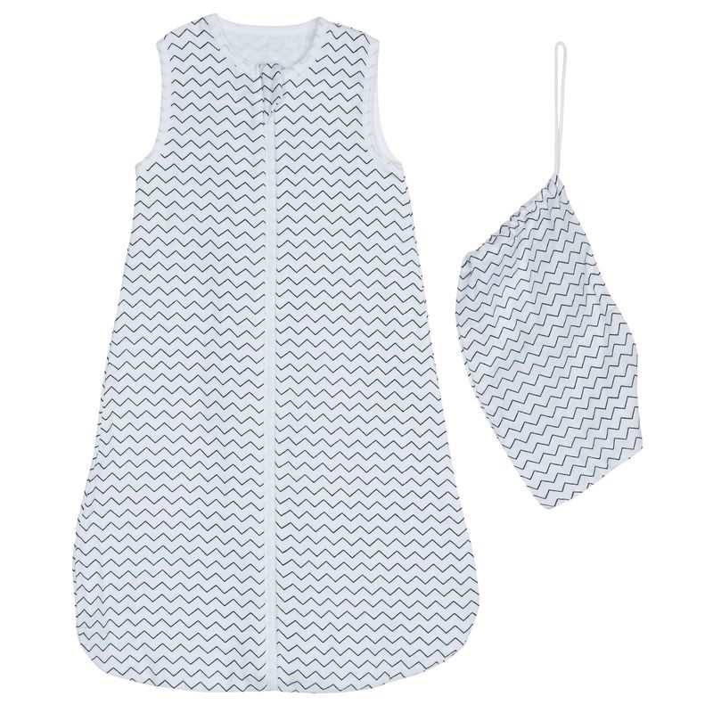 Gigoteuse 0-6 mois matière lange coton bio Hello